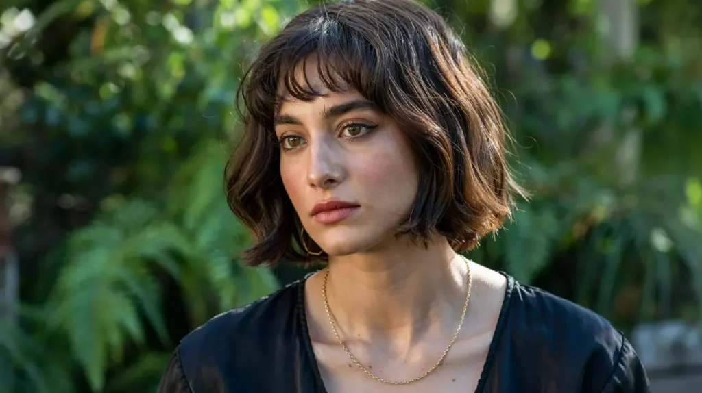 Mittellanger Bob mit Pony – 16 stilvolle Ideen für deinen neuen Look