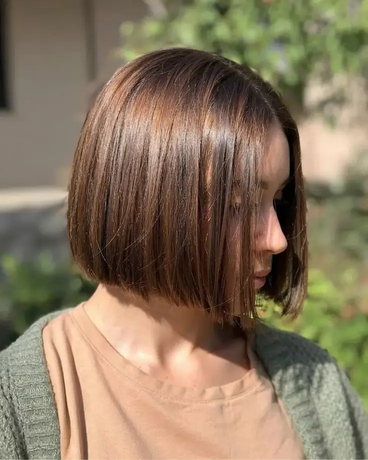 Mittellanger Bob mit Pony – 16 stilvolle Ideen für deinen neuen Look