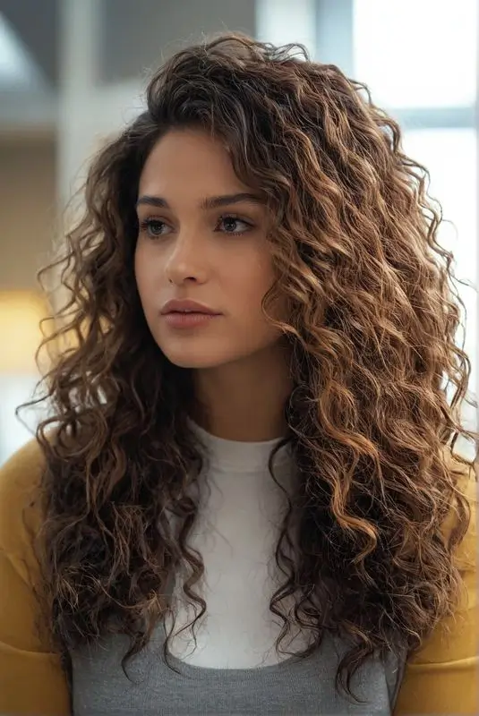 Die 16 schönsten Frisuren für mittellange Locken 2025