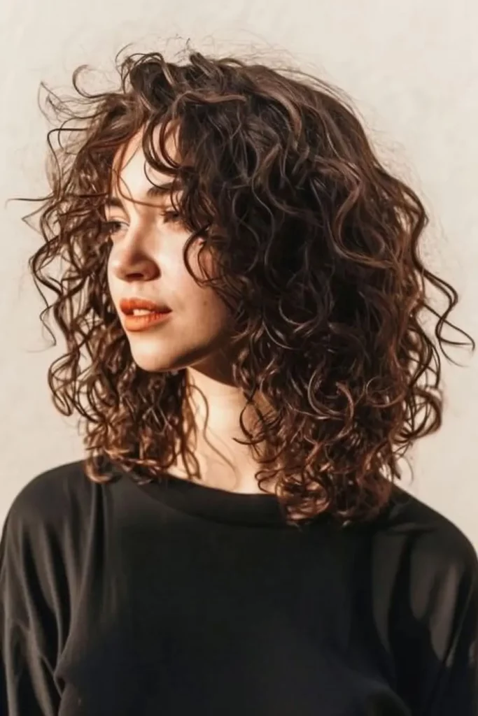 Die 16 schönsten Frisuren für mittellange Locken 2025