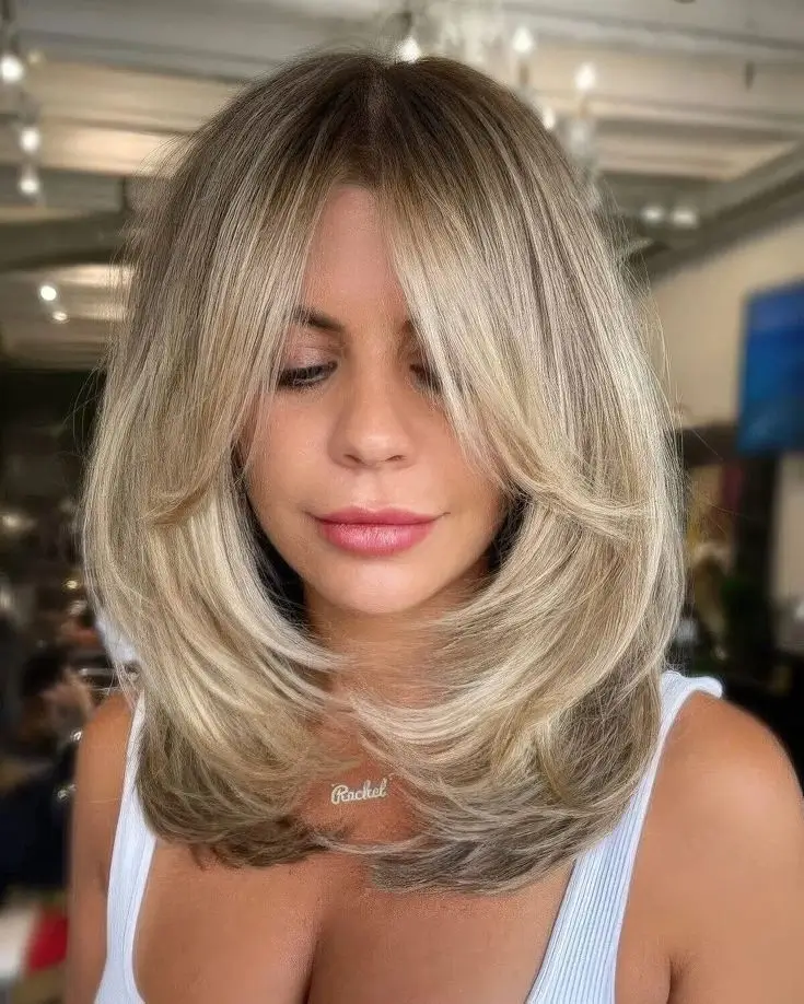 16 Ideen für Schulterlange Haare mit Pony – Trendlooks 2025