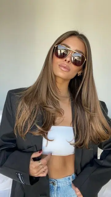 18 Ideen für einen Stufenschnitt bei langen Haaren