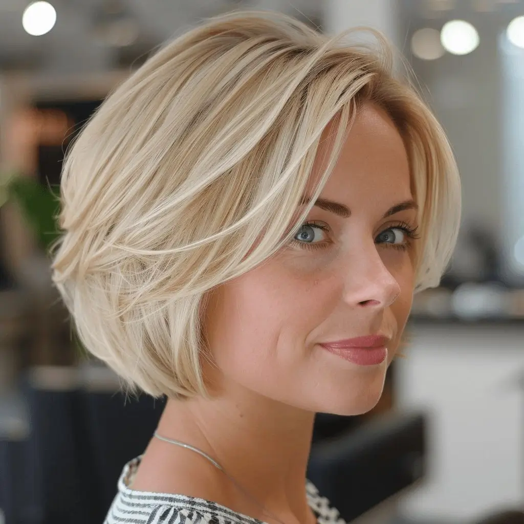 17 Stylische Stufiger Bob Frisuren für 2025, die du lieben wirst
